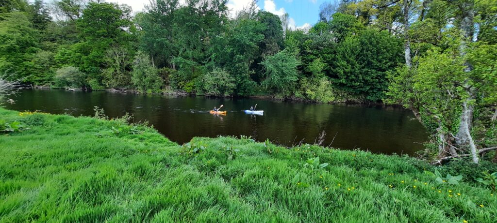 Kayaks on the River Blackwater