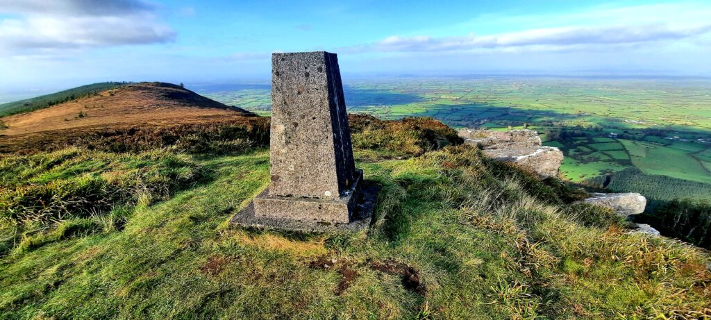 Trig point The Pinnacle Slievereagh