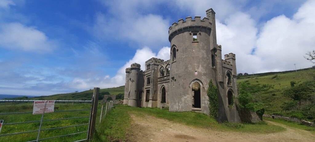 Clifden Castle - Beware of Bull